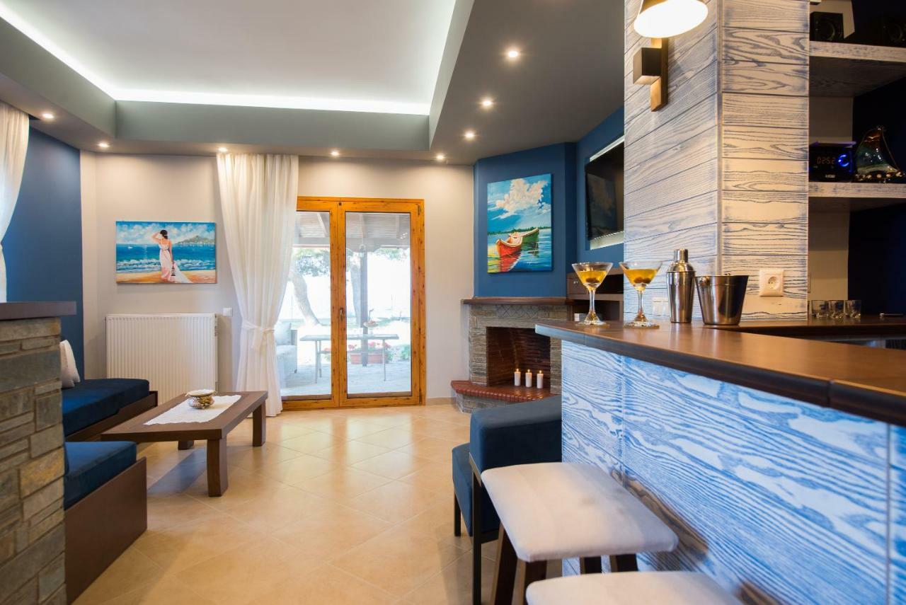 Diapori Villa Vourvourou Exteriör bild